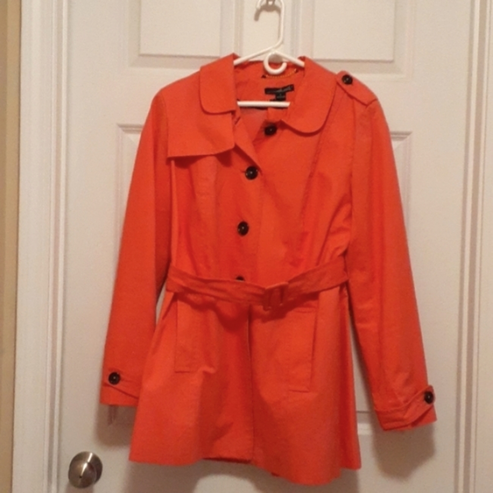 Willi Smith Trench Coat Large